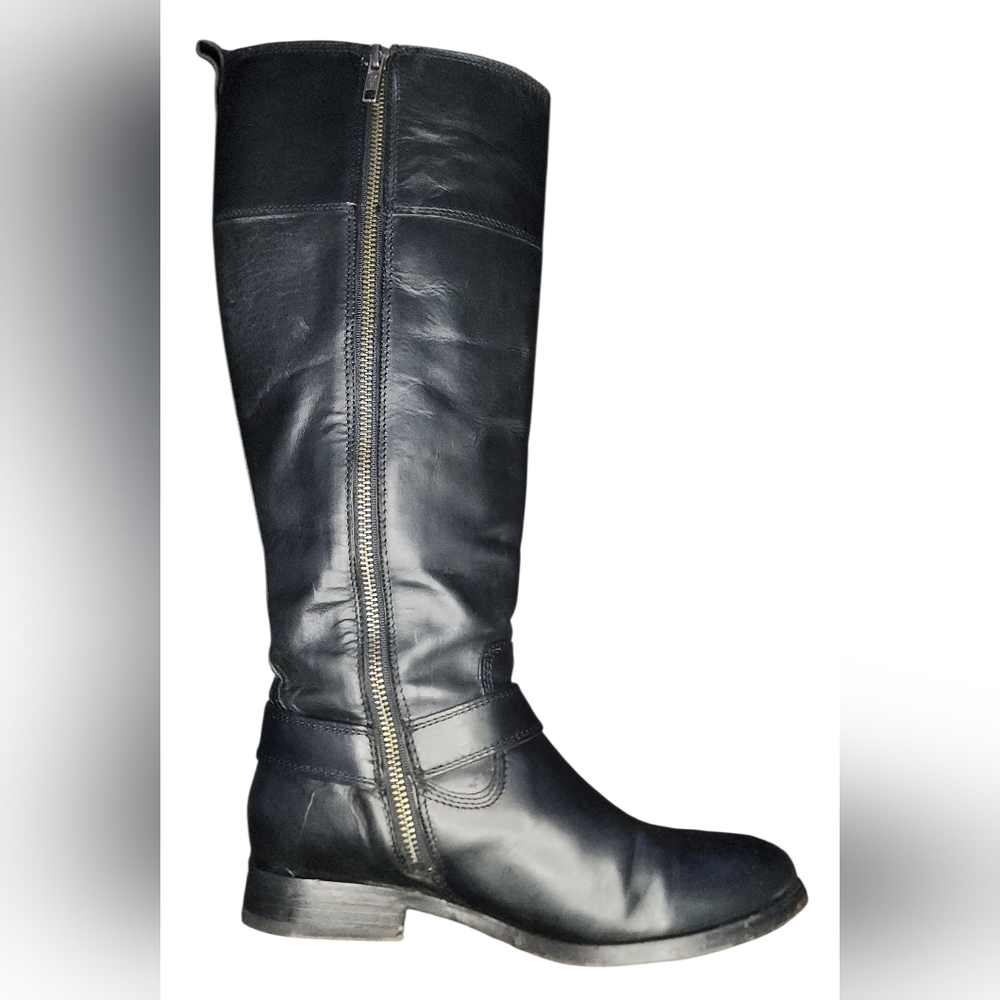 Frye Melissa Harness Boots, Womens 7 Extended Calf - Picture 4 of 15